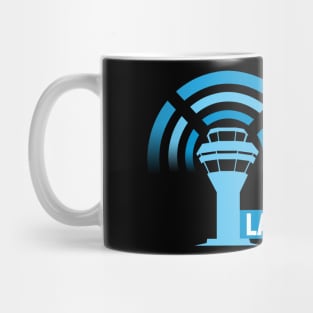 Land the Plane Wide Logo Mug